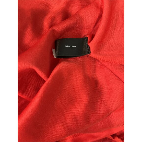 Boston Proper Flapper Mini Dress Size 10 Red Sequin Fringe Salsa Party Holiday - Picture 7 of 10